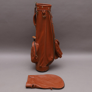 กระเป๋ากอล์ฟหนังโลโก้แบรนด์สั่งทำพิเศษสำหรับขายออนไลน์ ดีไซน์ใหม่ กันน้ำ หนัง PU น้ำหนักเบา พกพาสะดวก - Product Image 1