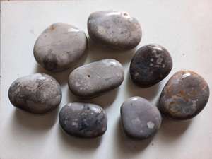 Cuentas de Piedra Natural Negra, Pulidas y Brillantes, Adornos Decorativos Ecológicos y Duraderos para Joyería - Product Image 2