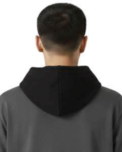 เสื้อยืดมีฮู้ดแขนสั้นสีเทาชาร์โคลสำหรับผู้ชาย มีกระเป๋าแบบมีเชือกผูก ฮู้ดแบบสวมใส่สบาย สไตล์สตรีทแวร์ เสื้อผ้าลำลองสำหรับฤดูร้อน ทรงโอเวอร์ไซส์ แฟชั่นผ้าฝ้าย - Product Image 6