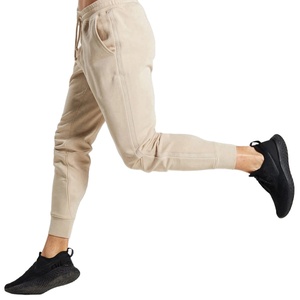 Pantalones de chándal de lana térmica Vintage personalizables para hombre, pantalones de entrenamiento sueltos de estilo informal de cintura alta con logotipo personalizado - Product Image 5