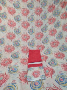 Tela Dirac de Lujo con Diseño Paisley Impreso Digitalmente, de Origen Alemán, para Vestidos de Fiesta y Bodas - 100% Algodón Ecológico - Product Image 4