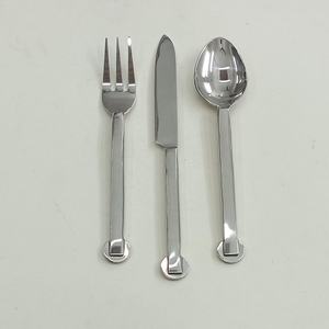 Couverts élégants en acier inoxydable rose foncé royal polis à la main avec poignée en résine faite à la main - Product Image 6