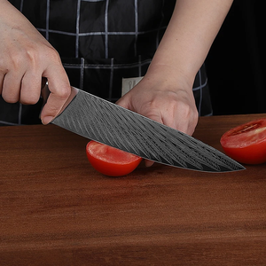 Couteau de Chef de Luxe LEGACY BLADES en Acier Damas Fait Main, Manche en Bois de Rose, Couteau de Cuisine Professionnel pour la Découpe, Vente en Gros - Product Image 6