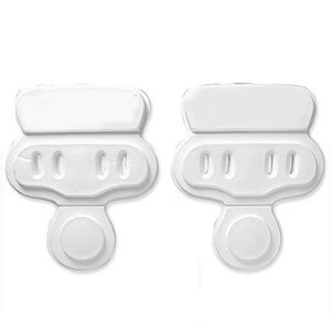 Premium Lightweight Slotted Adult Football Hip Pad Set White Reinforced 3-Piece Protective Gear Adult Football Pads for Hips - Product Image 3