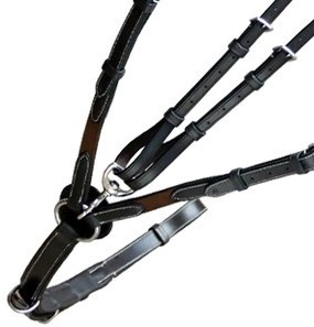 Fabricante de productos ecuestres: Pechera de cuero genuino ajustable, fabricada a medida, al mejor precio mayorista. - Product Image 4