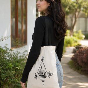 Cotton Shopping <b>Bag</b> | Durable Cotton Tote <b>Bag</b> | Reusable Eco Friendly Carry <b>Bag</b> for Grocery Daily Use 2026 India Export - Product Image 3
