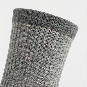 Men's Crew <b>Socks</b> Solid <b>Color</b> Knitted Wool Nylon Breathable Autumn Regular Style - Product Image 4