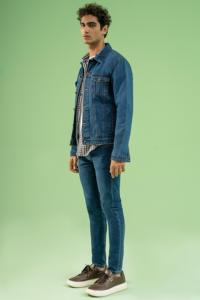 Heavyweight Selvedge Denim <b>Jacket</b> | Premium Quality Raw Cotton Men's Jean Coat - Product Image 3