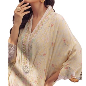 Vestido Kaftan, Pedido Personalizado, Corte Holgado, Largo Completo, Proveedor de Ropa al por Mayor, Fabricante, Fábrica de Producción, Kaftan - Product Image 2