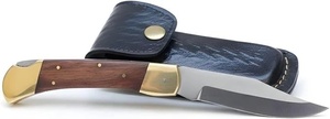 Luxury D2 Steel <b>Folding</b> Pocket <b>Knife</b> Handmade Camping Hiking Bushcraft <b>Utility</b> Premium Wooden Handle Straight Hunting Supplier - Product Image 6