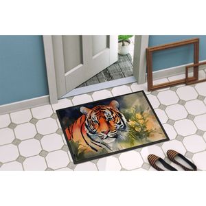 Nouveau tapis de porte antidérapant lavable à poils ras pour intérieur et extérieur, 18H x 27L, tapis de bienvenue pour porte d'entrée - Product Image 4