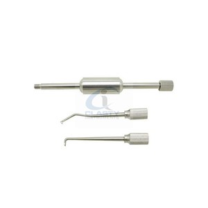 Outil de retrait de couronne dentaire Morrell automatique en acier inoxydable avec 3 embouts interchangeables de qualité chirurgicale pour pont dentaire - Product Image 4