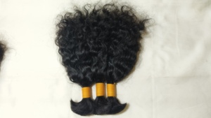 Cabello Remy Indio Virgen con Cutícula Alineada, Ondulado, Doble Trama a Máquina, 100 Gramos, Todos los Colores Disponibles, Venta al por Mayor - Product Image 3