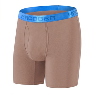 High Quality Men's XL Size <b>Boxer</b> <b>Shorts</b> Soft Comfortable Breathable Sustainable Pure Cotton Custom Logo Direct BD Knitted - Product Image 5