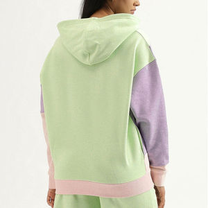 Nuevas llegadas: Sudaderas con capucha de invierno para mujer con cremallera completa, estilo casual, color y talla personalizables, servicio OEM, frente antiencogimiento. - Product Image 3