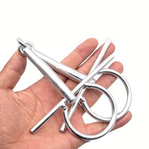 Anillo Ecuestre de Acero Inoxidable de Primera Calidad, Estilo Español y Portugués, con Diseño de Bocado de Caballo, Talla Personalizada - Product Image 4