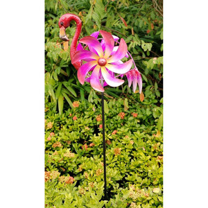 Décoration de jardin flamant rose, ornement de jardin flamant rose, décoration de cour - Product Image 5