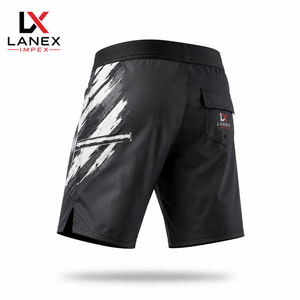 Custom <b>Men</b>’s Weightlifting Graphic Board Shorts Quick Dry Gym Fitness Swim <b>Trunks</b> 4-Way Stretch Beachwear Water Sports OEM ODM - Product Image 3