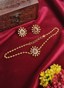 Juego de Joyería Artificial de Diseño Antiguo de Lujo, Juego de Collar con Gemas de Esmeralda Verde, Joyería de Moda para Mujer de Alta Calidad al por Mayor - Product Image 6