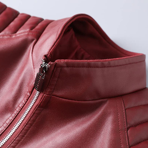 Best Selling 100% Leather <b>Jacket</b> for Men Custom Made Logo And Design Windproof Waterproof Fashionable Leather <b>Jacket</b> - Product Image 4