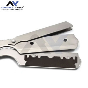 มีดโกนหนวดแบบด้ามไม้ ยี่ห้อ Private Label พร้อมระบบล็อคแบบแกว่ง สำหรับโกนหนวดผู้ชายและผู้หญิง สไตล์วินเทจ - Product Image 3