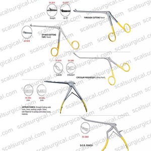 Pinza Quirúrgica Pituitaria con Mordazas en Forma de Copa, Mango Anillado Bañado en Oro, Acero Inoxidable de Grado Quirúrgico - Product Image 6