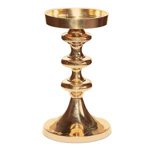 Set Of 2 Aluminum <b>Gold</b> Plated <b>Candle</b> Holder For Home Hotel Decorative In Customize Best Finish <b>Candle</b> Stand High Quality - Product Image 5