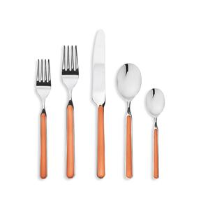 Ensemble de couverts en acier inoxydable de style européen classique avec manche long pour une expérience culinaire de luxe - Product Image 1
