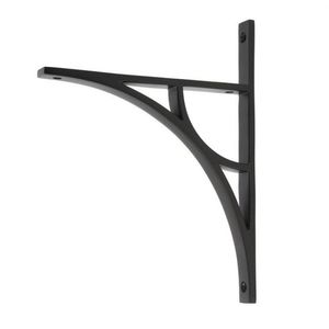 Architectural <b>Wall</b> Mounted Metal Shelf Bracket Supporting <b>Floating</b> Wooden <b>Shelves</b> for Contemporary Interior Design Projects - Product Image 1