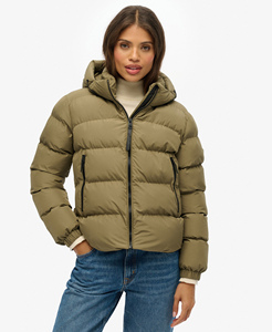 Chaqueta Premium Acolchada para Mujer, para Invierno, Informal, para Uso en Exteriores, Resistente al Viento, con Cierre de Cremallera y Bolsillos Laterales - Product Image 1