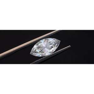 Elegante Diamante Cultivado en Laboratorio de Color Blanco Corte Marquise, Certificado IGI, Claridad VVS, Corte EX-VG, para Joyería HIPHOPSTAR ICED WD17 - Product Image 5