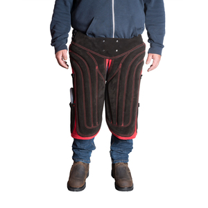 New Arrival Durable Cowhide Leather Farrier Chaps Professional Manufacturer Made Genuine Leather Western Farrier Chap - Product Image 1