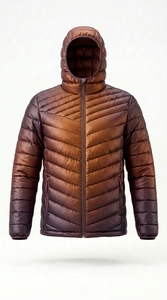 <b>Men</b> Puffer <b>Jacket</b> Soft Fabric <b>Warm</b> Comfortable Lightweight Casual Winter Outdoor Daily Use - Product Image 2