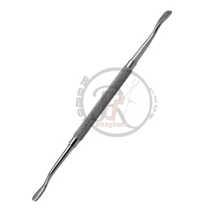 Dermispro <b>Instruments</b> Manual Dental <b>Bone</b> File #12CA Cross Serrated Double Ended <b>Surgical</b> Orthopedic Shaping - Product Image 1