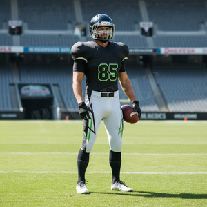 Pro Felt OEM Custom Sportswear Clothing Manufacturer American Football Uniform Jersey Pants Set Premium For Team Practice Kit - Product Image 3