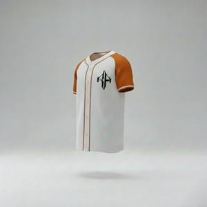 Camiseta de Béisbol de Alta Calidad, Transpirable, con Estampado Digital, Cuello en V, 100% Poliéster, Manga Corta, Secado Rápido, Personalizable, RIVIAN ATLANTIC - Product Image 6