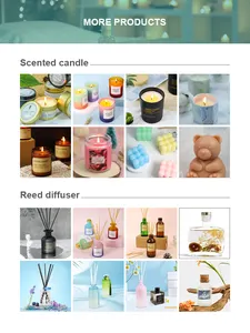 Amazon fornecedor Fragrância vela atacado jar velas perfumadas a granel