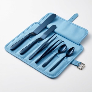 Ensemble d'outils de présentation professionnels pour chefs Altomme Instruments, 7 pièces, ustensiles en acier inoxydable, compatibles lave-vaisselle, pour la présentation des aliments - Product Image 6