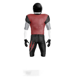 Uniforme de Fútbol Americano para Hombre, Personalizable con Nombre de Equipo y Números, 100% Poliéster, Impresión por Transferencia de Calor, Transpirable, Manga Corta - Product Image 3