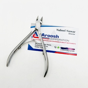 New Arrival Best Quality Curved Stainless Steel Cuticle Nipper Wide Jaw Opening Professional Nail Clipper for Thick Nails Gift - Product Image 2