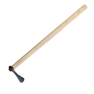 Jexmoo Enterprises Hache de fendage Tomahawk à tête barbelée en acier au carbone de qualité industrielle 500 mm, avec fourreau en cuir et manche en bois de palissandre, pour l'extérieur - Product Image 1