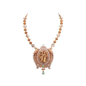 Elegantes Pendientes Gajaah 925 de Plata de Ley con Baño de Oro de Radhe Krishna para Mujer, Ideales para Bodas, Compromisos y Fiestas - Product Image 3