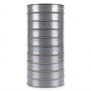 Cinta de Raso Satinado Gris Acero de 12 mm, Directo de Fábrica, 10 Rollos x 8 Metros, para Cajas de Regalo, Regalos Corporativos, Bolsas de Compras, Venta al por Mayor - Product Image 1