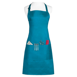 Polyester <b>Bib</b> <b>Apron</b> Wholesale Custom Logo Adjustable Sleeveless Hair Nail Catering Supermarket Retail OEM - Product Image 3