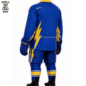 Uniforme de hockey sobre hielo personalizado de primera calidad, precio competitivo, conjunto de práctica para entrenamiento académico para el mejor jugador del equipo - Product Image 3