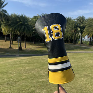 Funda Protectora Universal para Palos de Golf, Personalizada, para Palos Híbridos, con Cuello Elástico, Forro Interior Suave, Superficie Exterior de Cuero PU, Agarre Antideslizante e Impermeable - Product Image 5