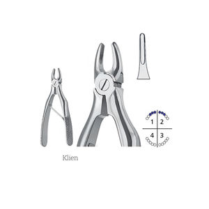 Pinzas de Extracción Dental Manuales de Acero Inoxidable de Alta Calidad para Extracción de Dientes en Adultos por Dentavex - Product Image 6