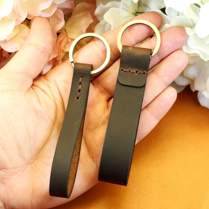 Vintage Leather Keychain Handmade <b>Key</b> <b>Ring</b> Holder for Car <b>Keys</b> Stylish Durable <b>Key</b> Organizer Accessory Item Wholesale best - Product Image 4