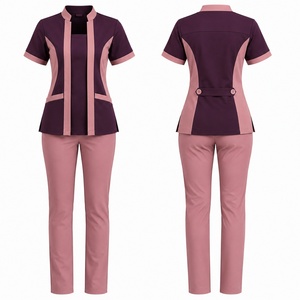 Tenue médicale haut de gamme pour femmes, vêtements de travail pour le personnel soignant, ensemble pantalon, fabricant OEM - Product Image 1