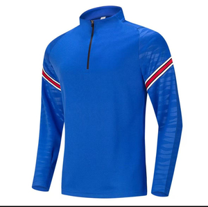 Conjunto de Camiseta de Entrenamiento de Fútbol para Hombre y Mujer, Secado Rápido, Poliéster, Camiseta de Fútbol con Cierre de Cremallera, Ropa Deportiva, Uniforme - Product Image 5